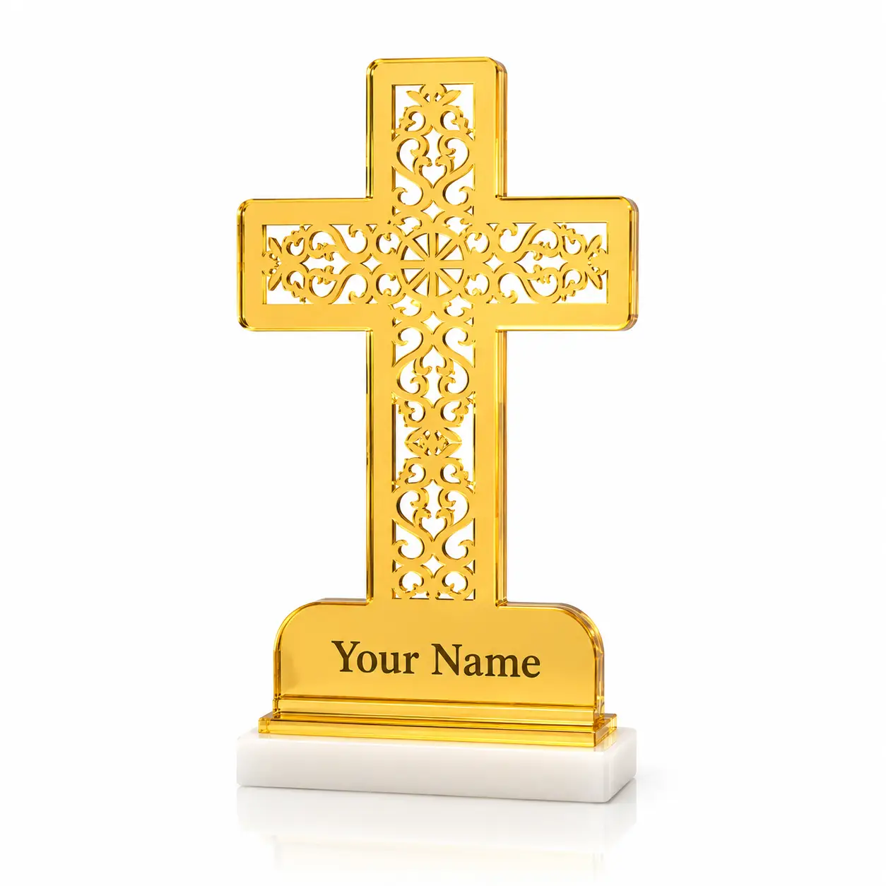 Custom Car Cross Ornament