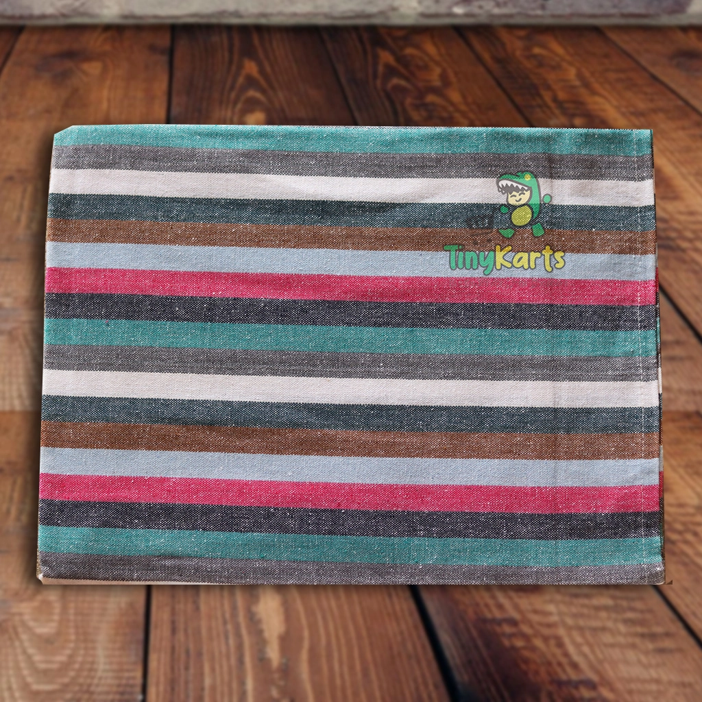 Striped Cotton Multicolor 60" x 90" 2