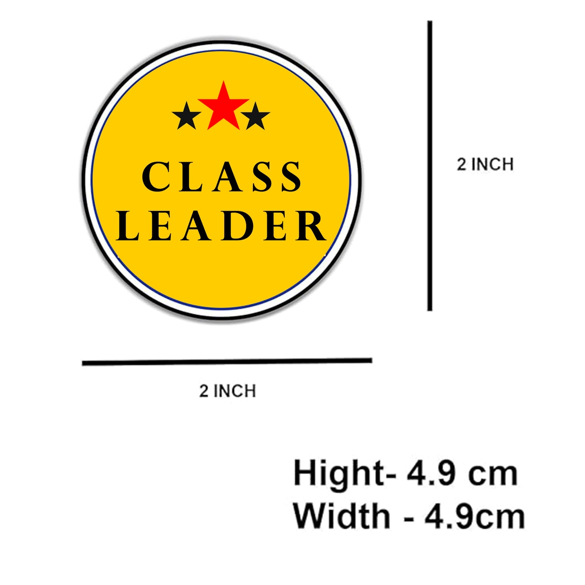 Class Leader I School I Pin Badge  4