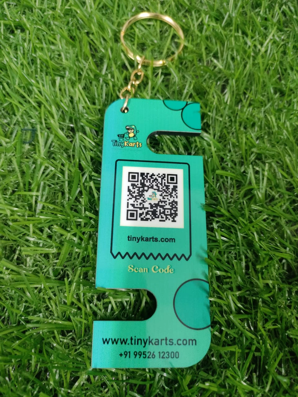 Multi-Purpose QR Code Keychain 2