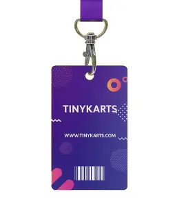 Custom Printed ID Card with Lanyard 2