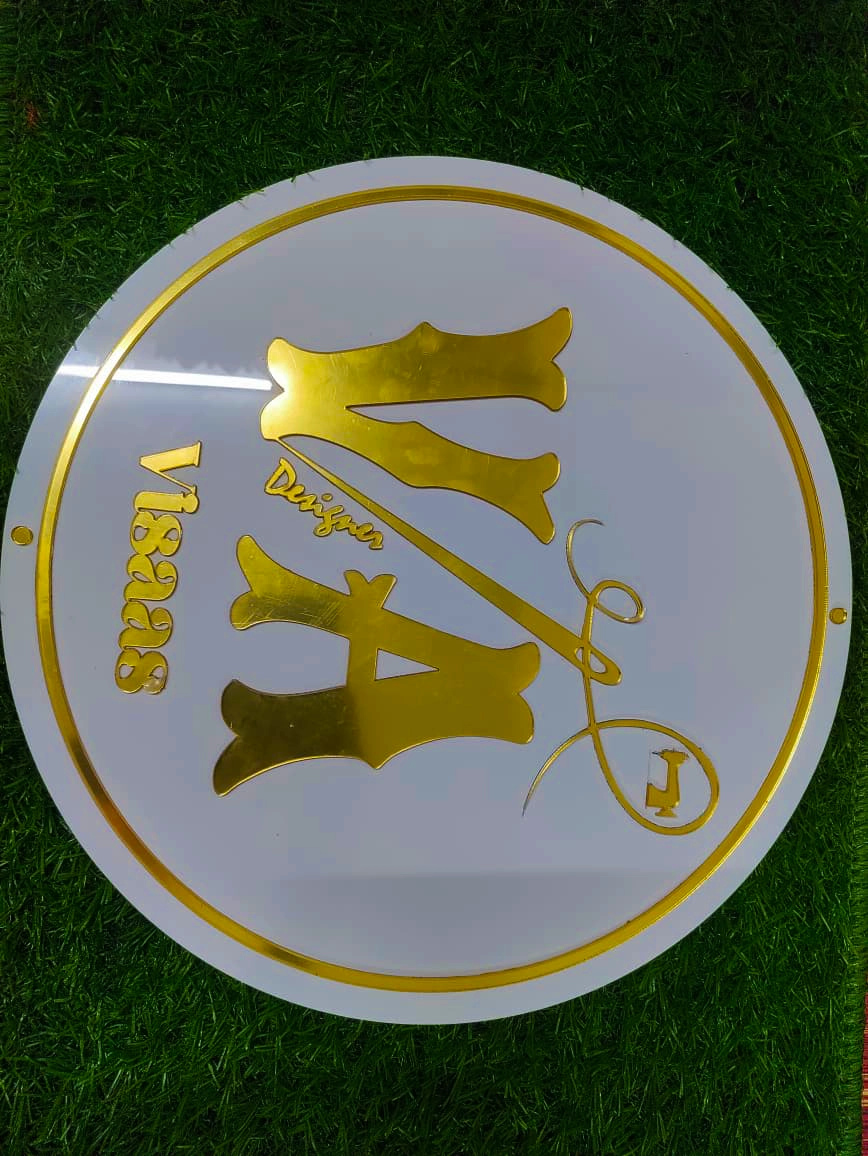 Custom Acrylic Sign Board – Office & Branding Use 3