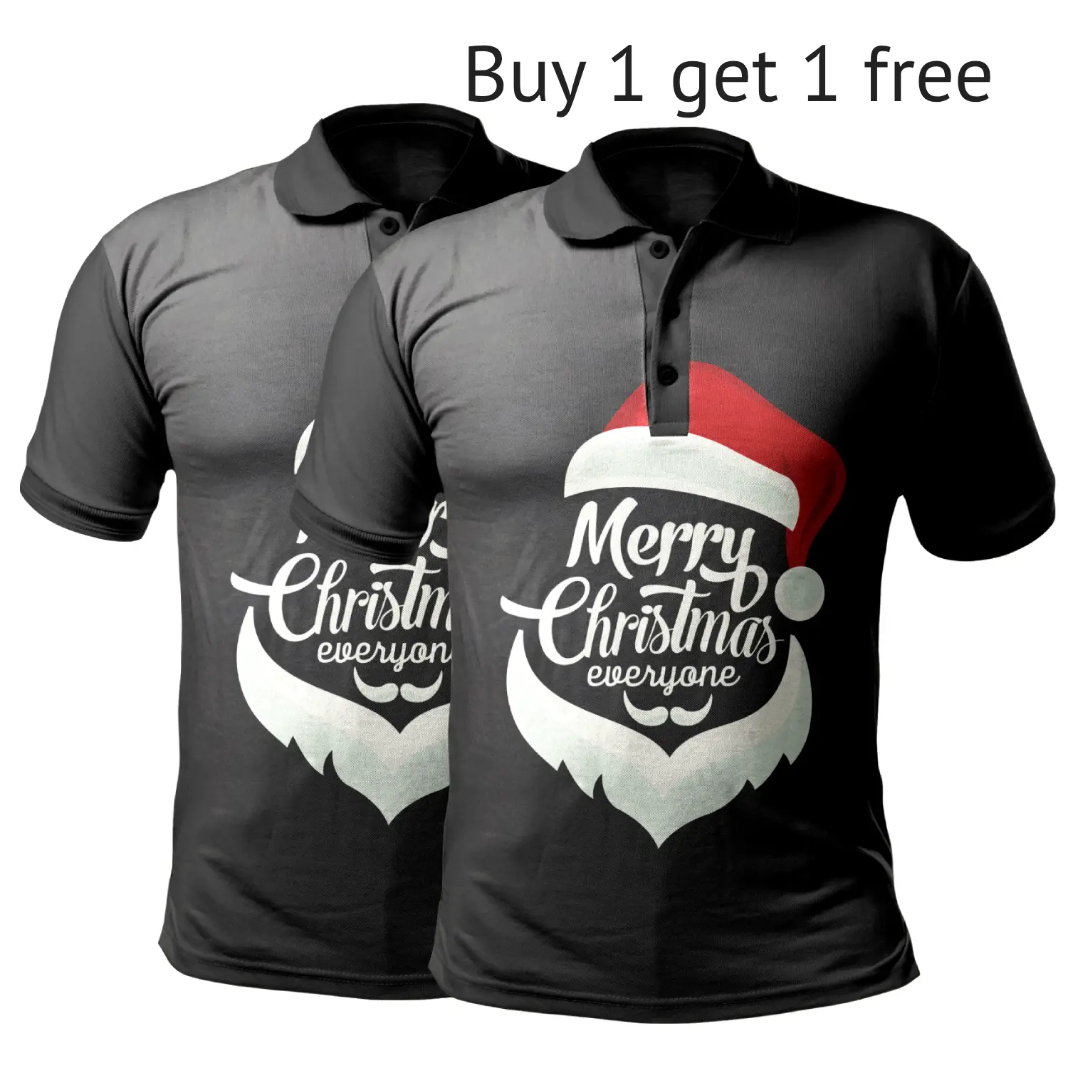 Merry Christmas Polo T-Shirt – Buy 1 Get 1 3