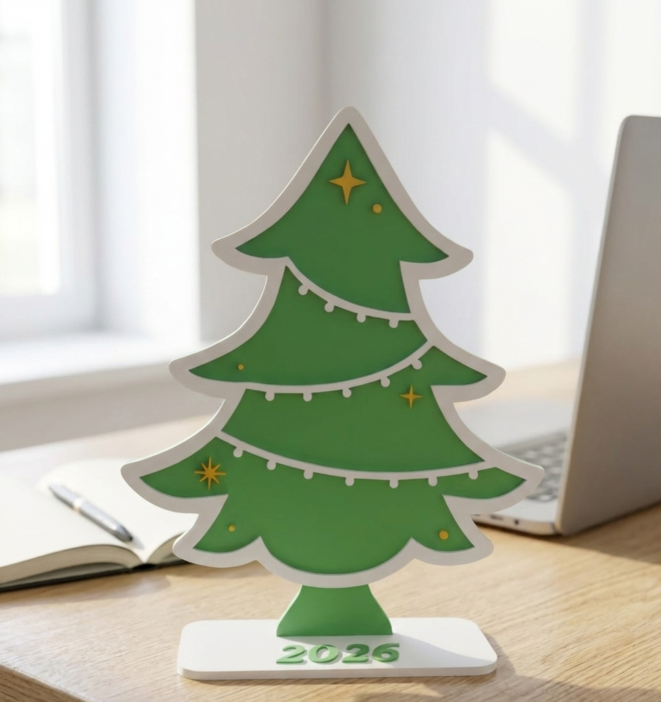 Christmas Tree Desk Stand 2026 Decor 3