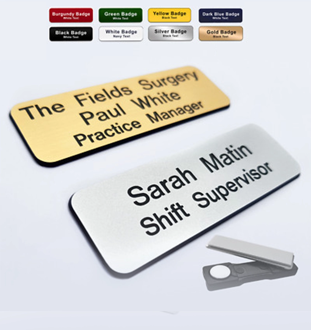 Custom Magnetic Name Badge – Corporate 2