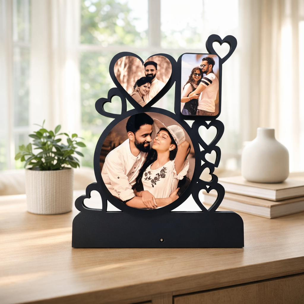 Personalized Acrylic Couple Photo Frame 3