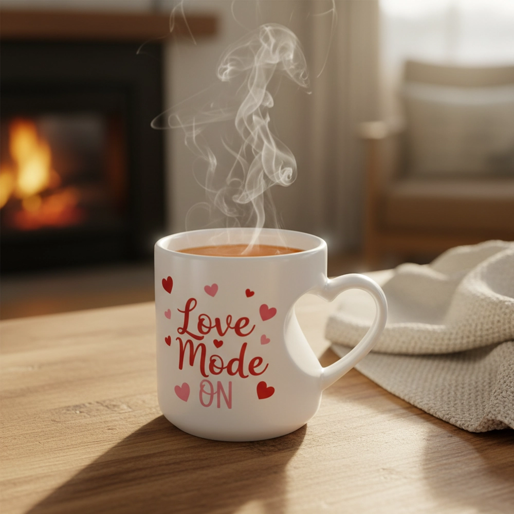 Heart Cut Handel Mug – 11 OZ 3