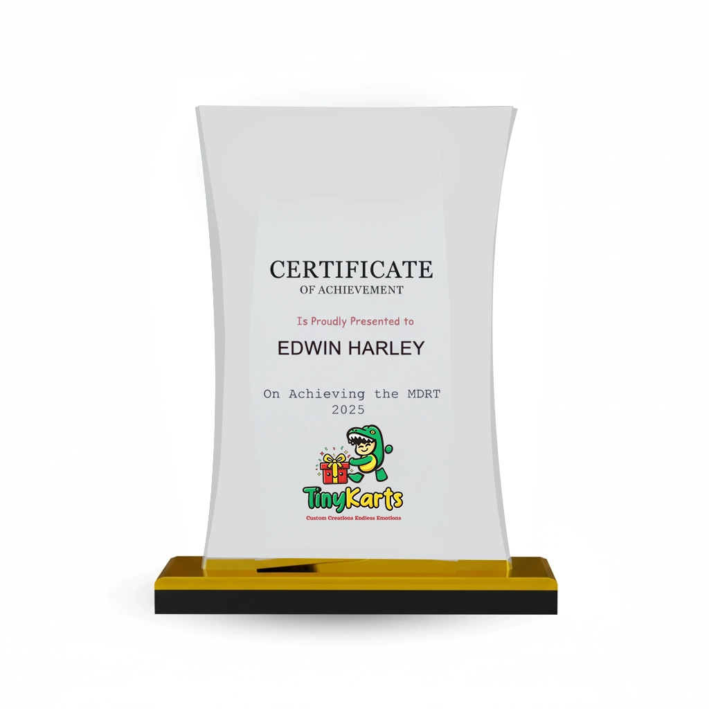 Corporate-Style Acrylic Recognition Trophy 3