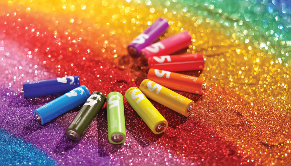 Mi Rainbow AA Alkaline Battery Mi Rainbow AA Alkaline Battery