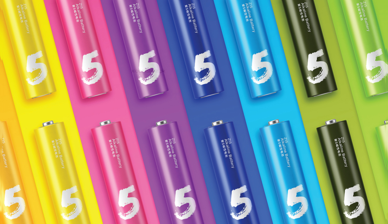 Mi Rainbow AA Alkaline Battery Mi Rainbow AA Alkaline Battery