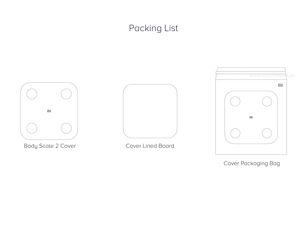 Mi Smart Scale 2 Cover