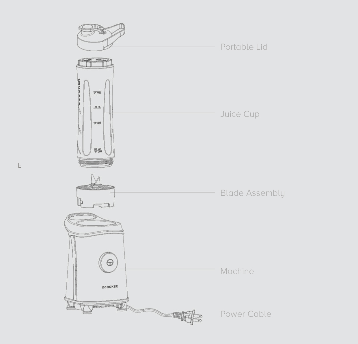 Mi Kitchen Electric Blender & Juicer