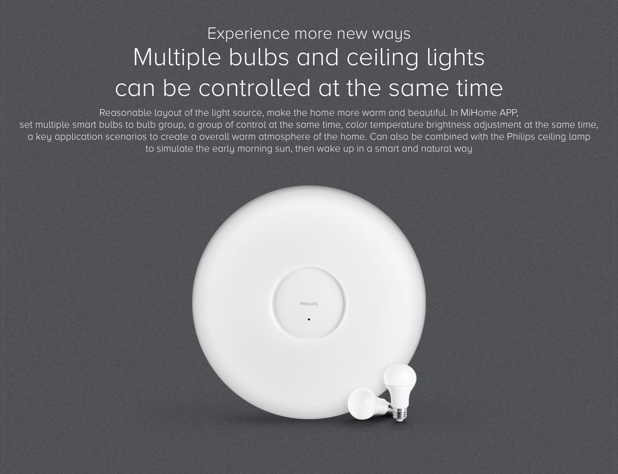 Mi Philips Smart WiFi LED Bulb Mi Philips Smart WiFi LED Bulb