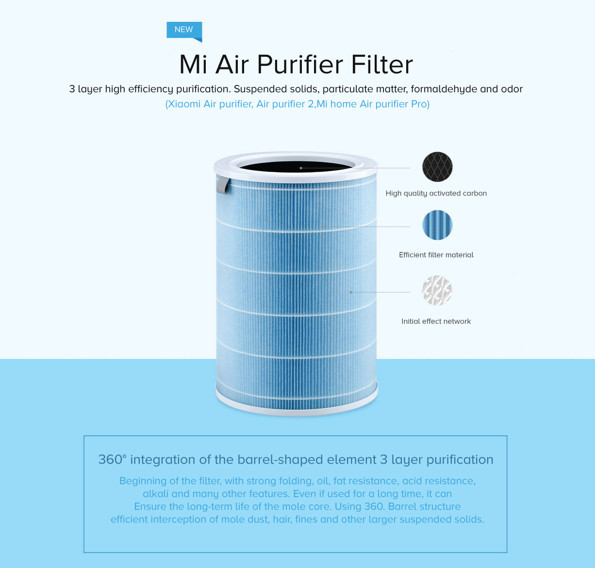 mi air filter price