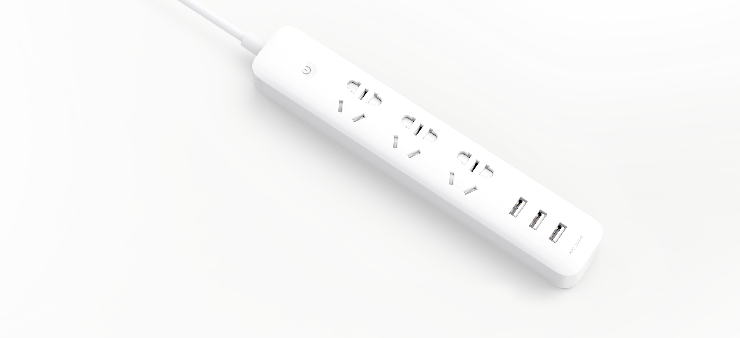 Mi Smart WiFi Power Strip 3 USB 3 Sockets