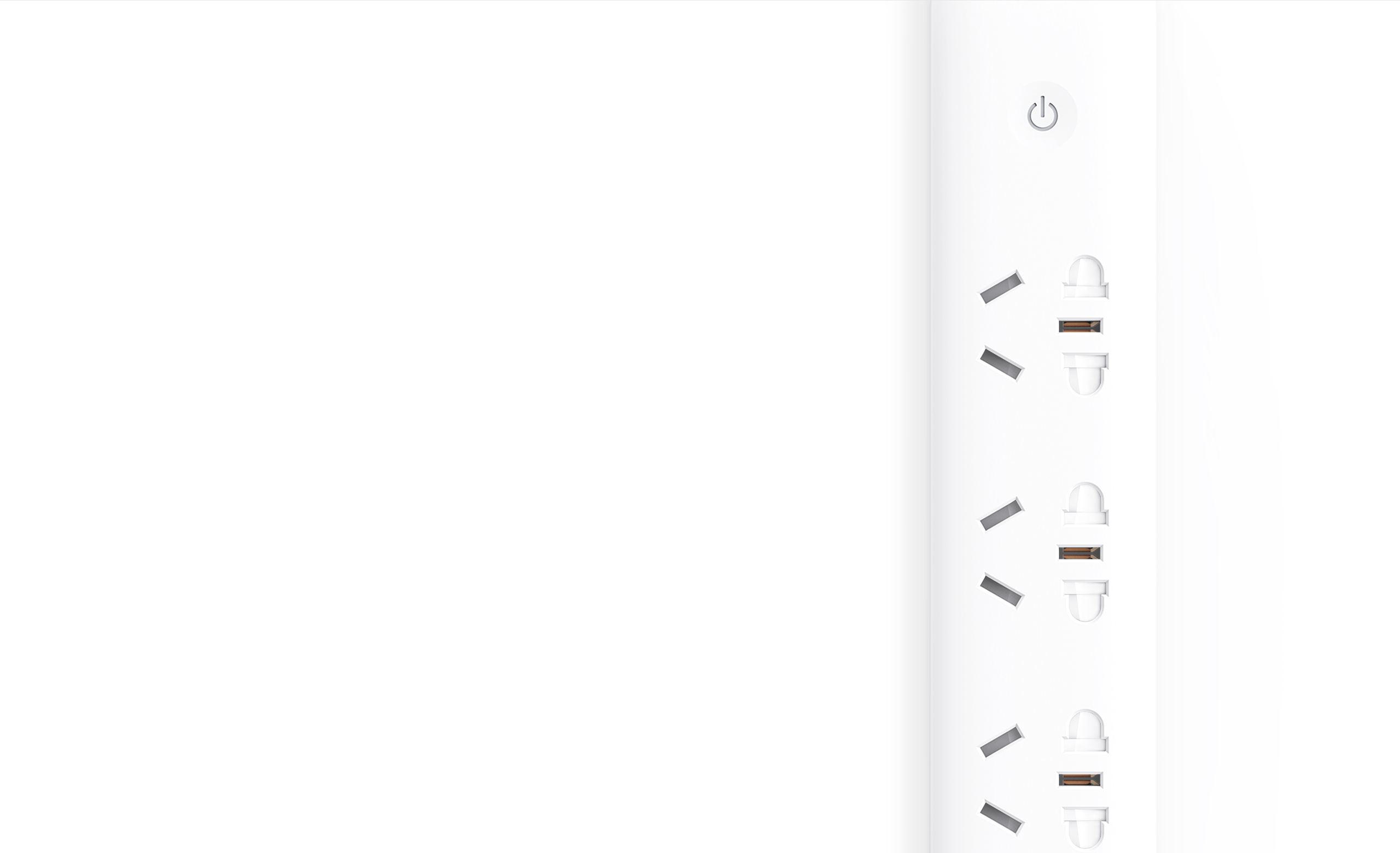 Mi Smart WiFi Power Strip 3 USB 3 Sockets