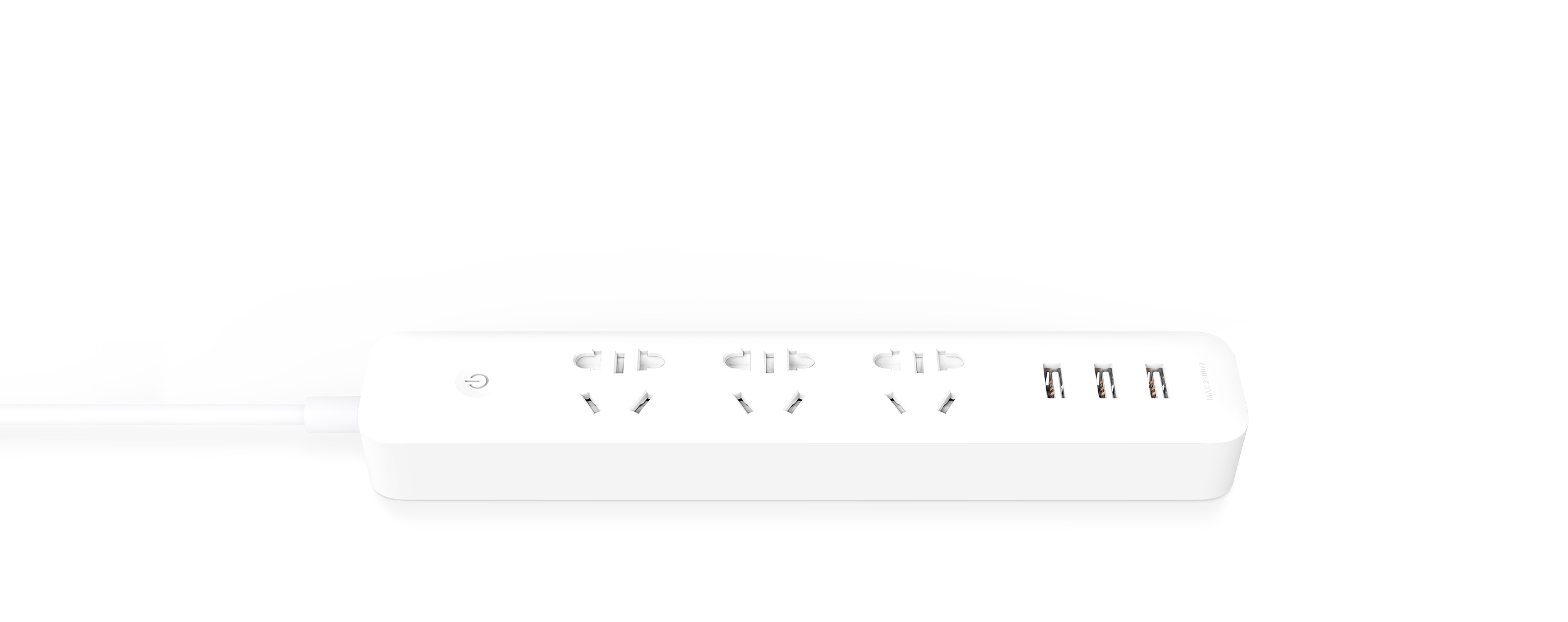 Mi Smart WiFi Power Strip 3 USB 3 Sockets