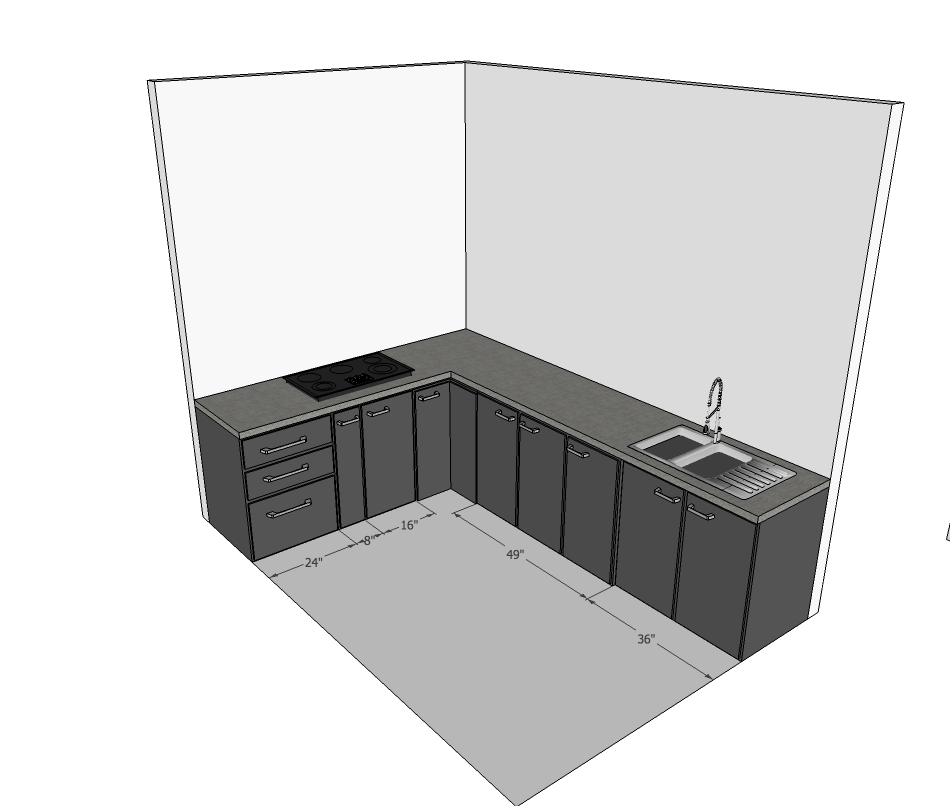 Modular Kitchen Design Measurements - Home Architec Ideas