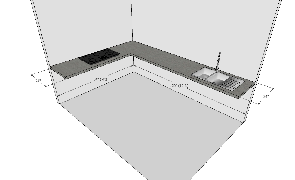 Dimensions Of Modular Kitchen Cabinets Things In The Kitchen   Kitchen Measurement 